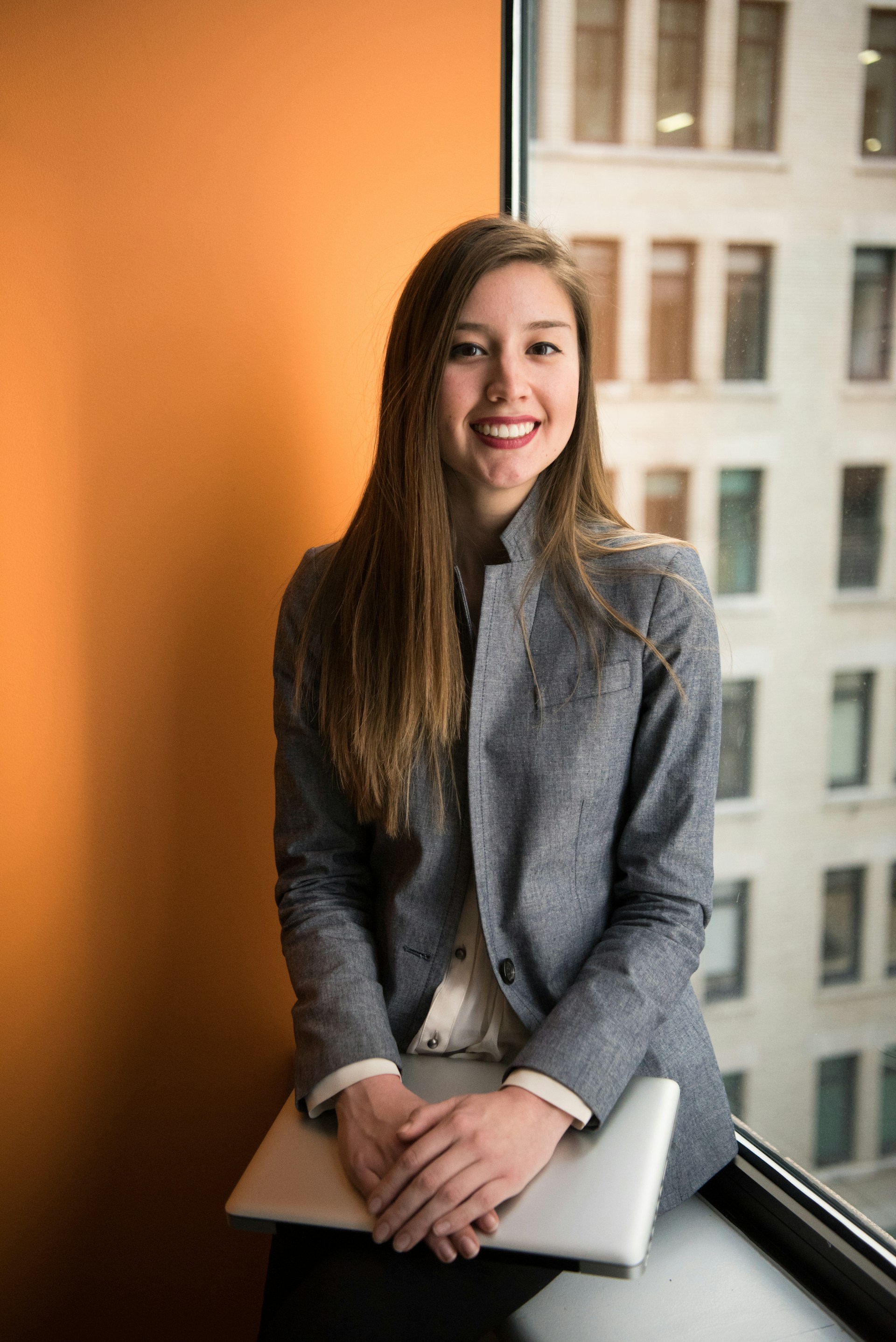 Portrait in the Engage Ripple studio environment